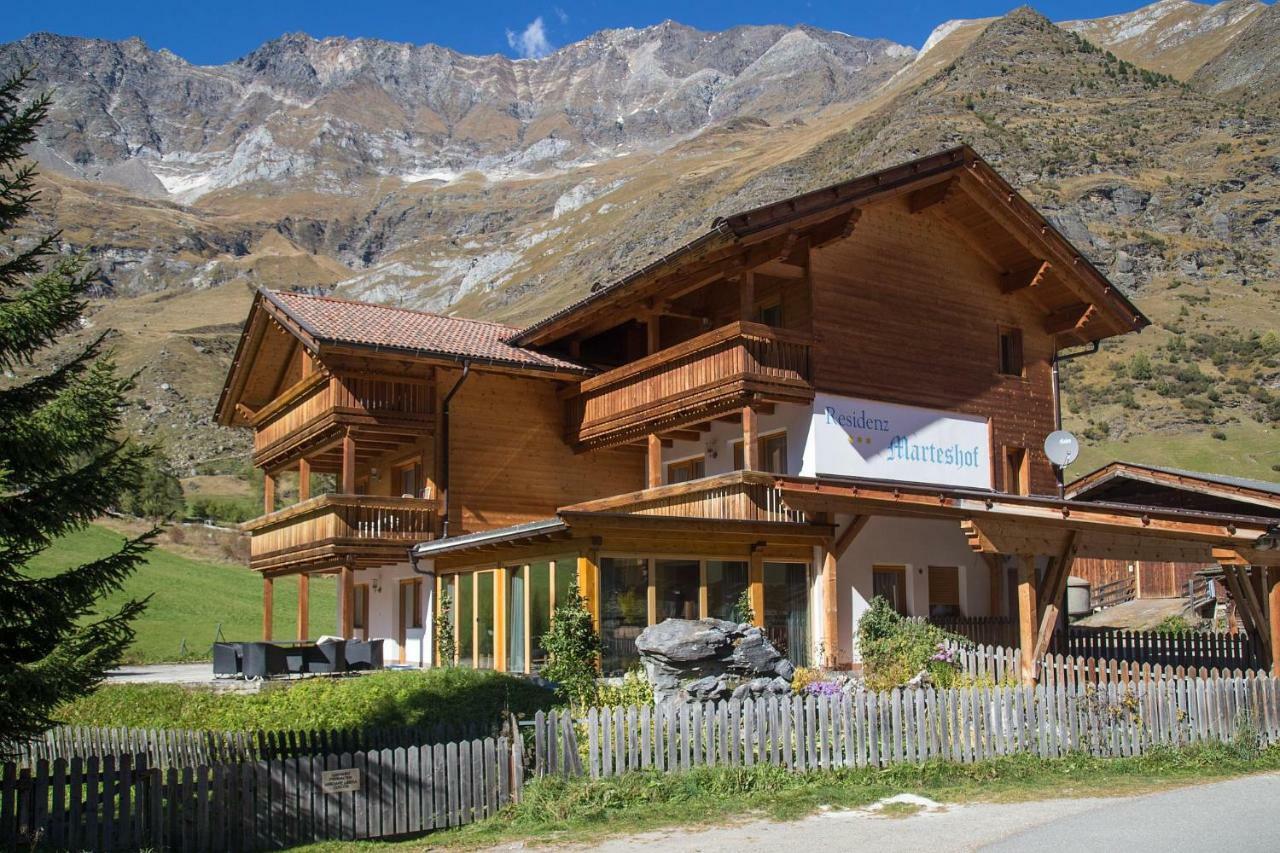 Apparthotel Marteshof Pfelders Exterior photo